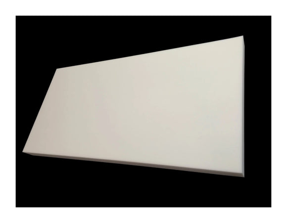 Mel-Acoustic Slab 75mm White Melamine Acoustic Foam Panel 600x1200