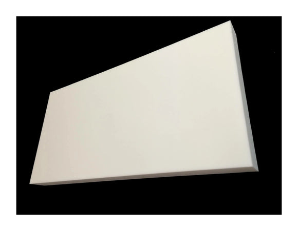 Mel-Acoustic Slab 100mm White Melamine Acoustic Foam Panel 600x1200