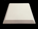 Mel-Acoustic Tegular 75mm White Melamine Acoustic Foam Panel 600x600
