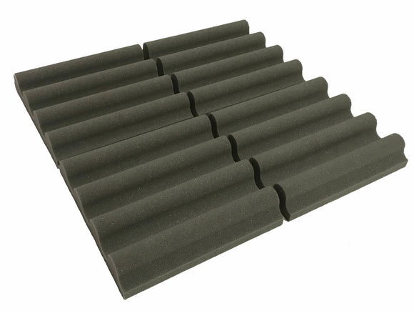 Mini Wave 12" Acoustic Studio Foam Tile Pack - Advanced Acoustics