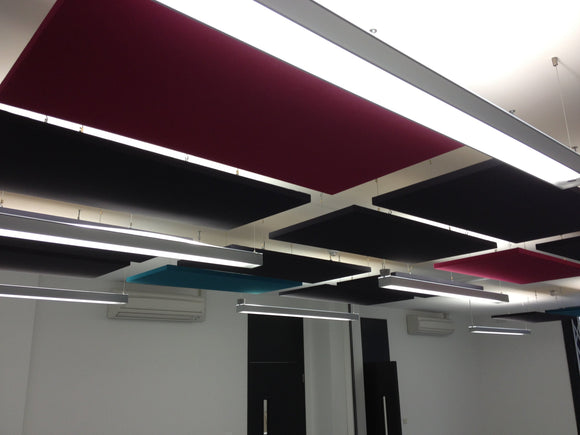 Advanced Acoustics Suspended Acoustic Panels at NATCEN London