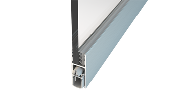 Norsound NOR831 Retro Fit Hinged Glass Door Bottom Auto Drop Seal
