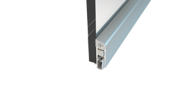 Norsound NOR841 Retro Fit Hinged Glass Door Bottom Auto Drop Seal