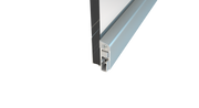 708mm / Stainless steel Norsound NOR873 Retro Fit Sliding Glass Door Bottom Auto Drop Seal - 708mm / Stainless steel
