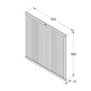 Advanced Acoustics SilentFence Acoustic Fencing - 1800mm High-9