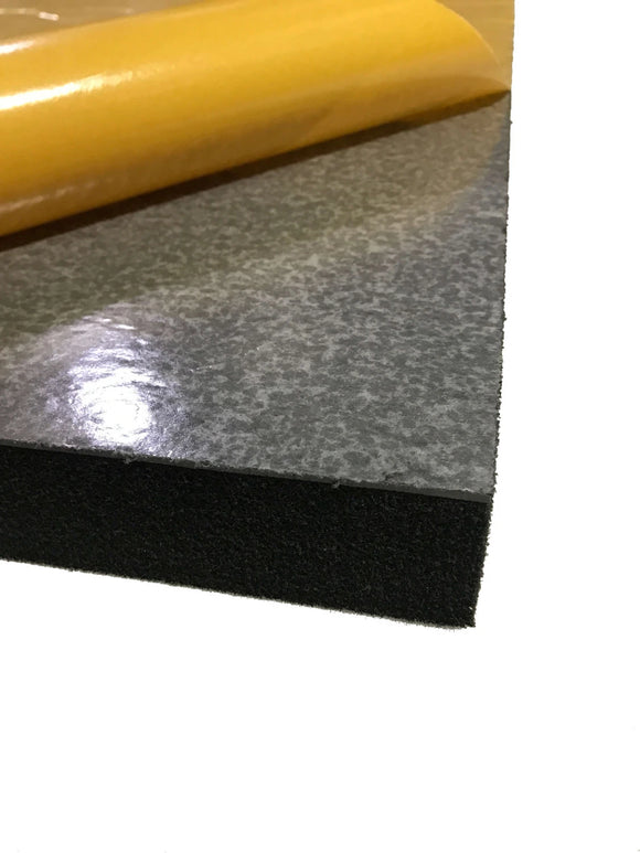 Silent Panel 5kg/50mm 600x1200- Barrier Foam Composite Acoustic Panel Adhesive Backed - Advanced Acoustics