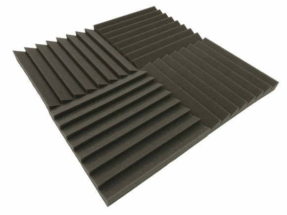 Sawtooth 12" Acoustic Studio Foam Tile Pack - Advanced Acoustics