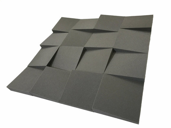 Slider 12" Acoustic Studio Foam Tile Pack - Advanced Acoustics