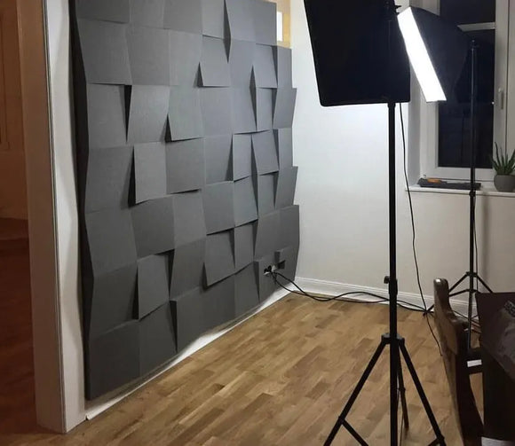 Slider 12" Acoustic Studio Foam Tile Pack - Advanced Acoustics