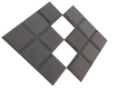 Tegular 12" Acoustic Studio Foam Tile Pack - Advanced Acoustics