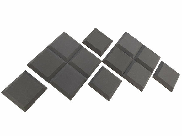Tegular 12" Acoustic Studio Foam Tile Pack - Advanced Acoustics