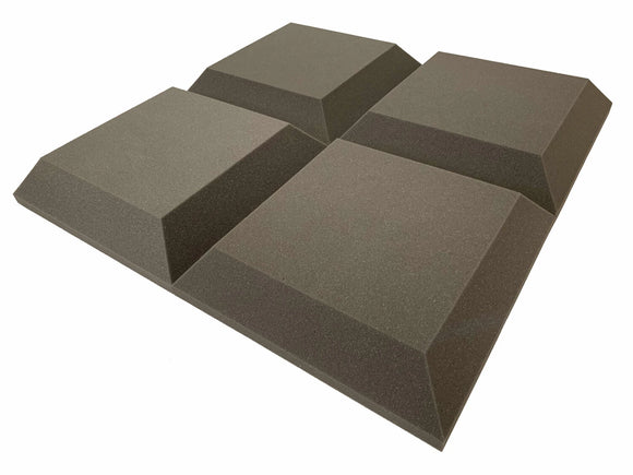 Tegular 3" Acoustic Studio Foam Tile Pack - Advanced Acoustics