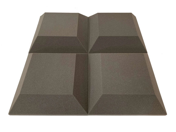 Tegular 4" Acoustic Studio Foam Tile Pack - Advanced Acoustics