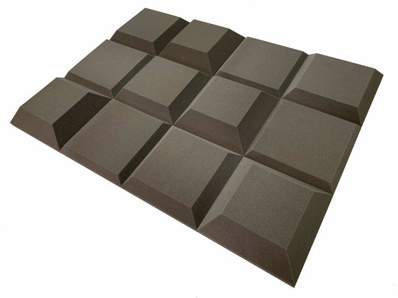 Tegular Acoustic Studio Foam Tile Pack - Advanced Acoustics