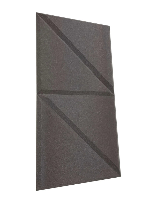 Tri-Panel 24" Acoustic Studio Foam Tile Pack - Advanced Acoustics