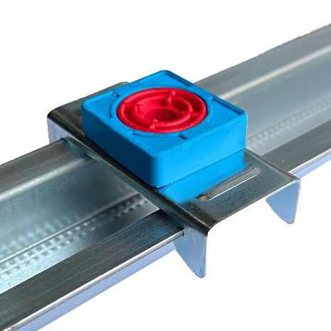 MuteClip Channel Acoustic Isolation Resilient Bar System