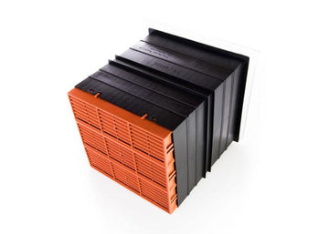 Rytons 9x9 Acoustic AirLiner Set with Hit & Miss Ventilator - Advanced Acoustics